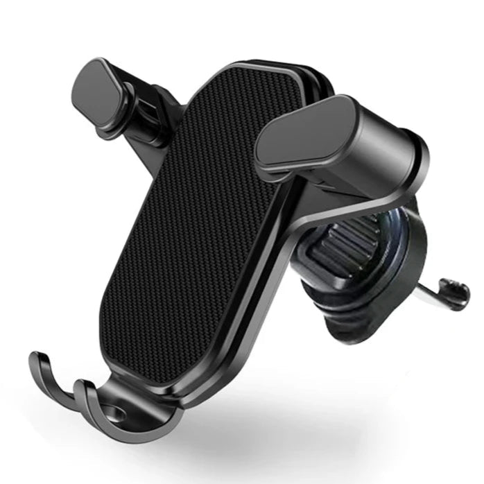 Suporte de Telemóvel para Carro - Fixação na Grelha, Ajustável com Rotação 360° Suporte de Telemóvel para Carro - Fixação na Grelha, Ajustável com Rotação 360°